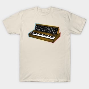 Analog Synthesizer 8bit Retro Artwork Design T-Shirt